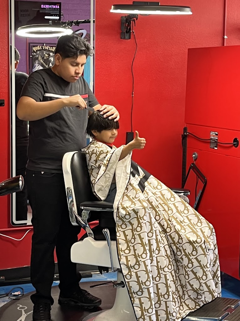 Kids haircut at Hollywood Barber Co